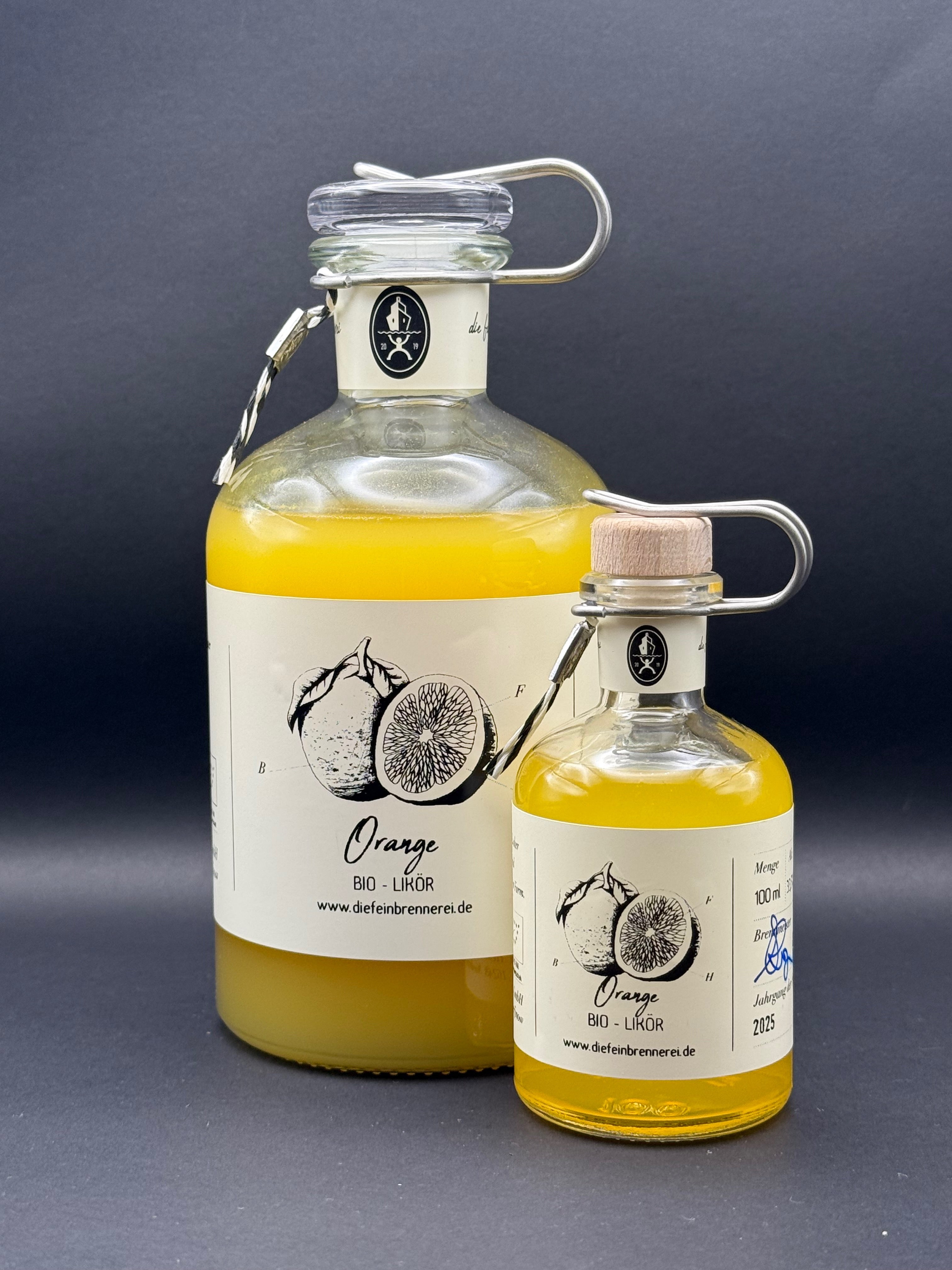 Orangen - Likör (bio zertifiziert)