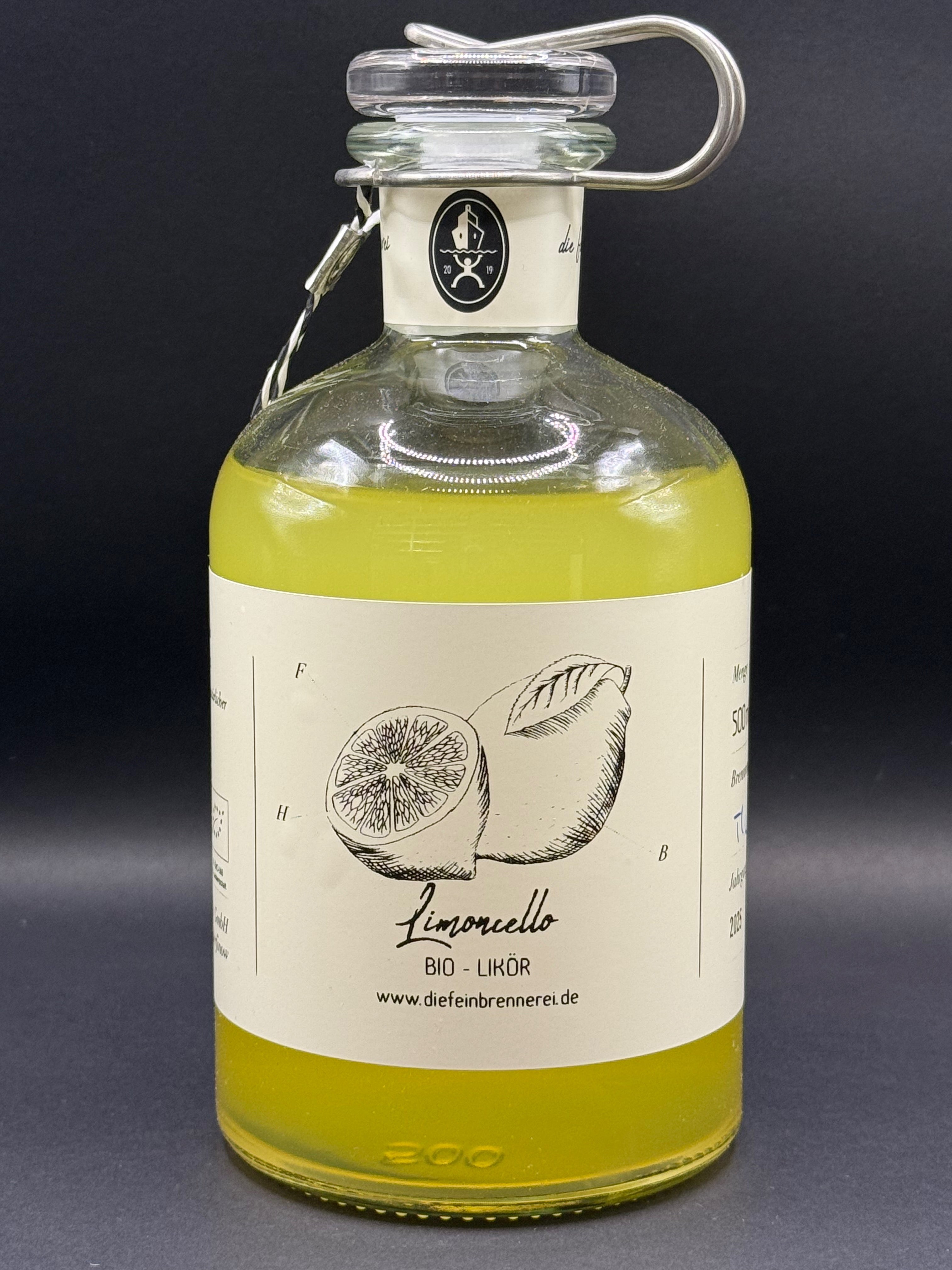 Limoncello - Likör (bio zertifiziert)