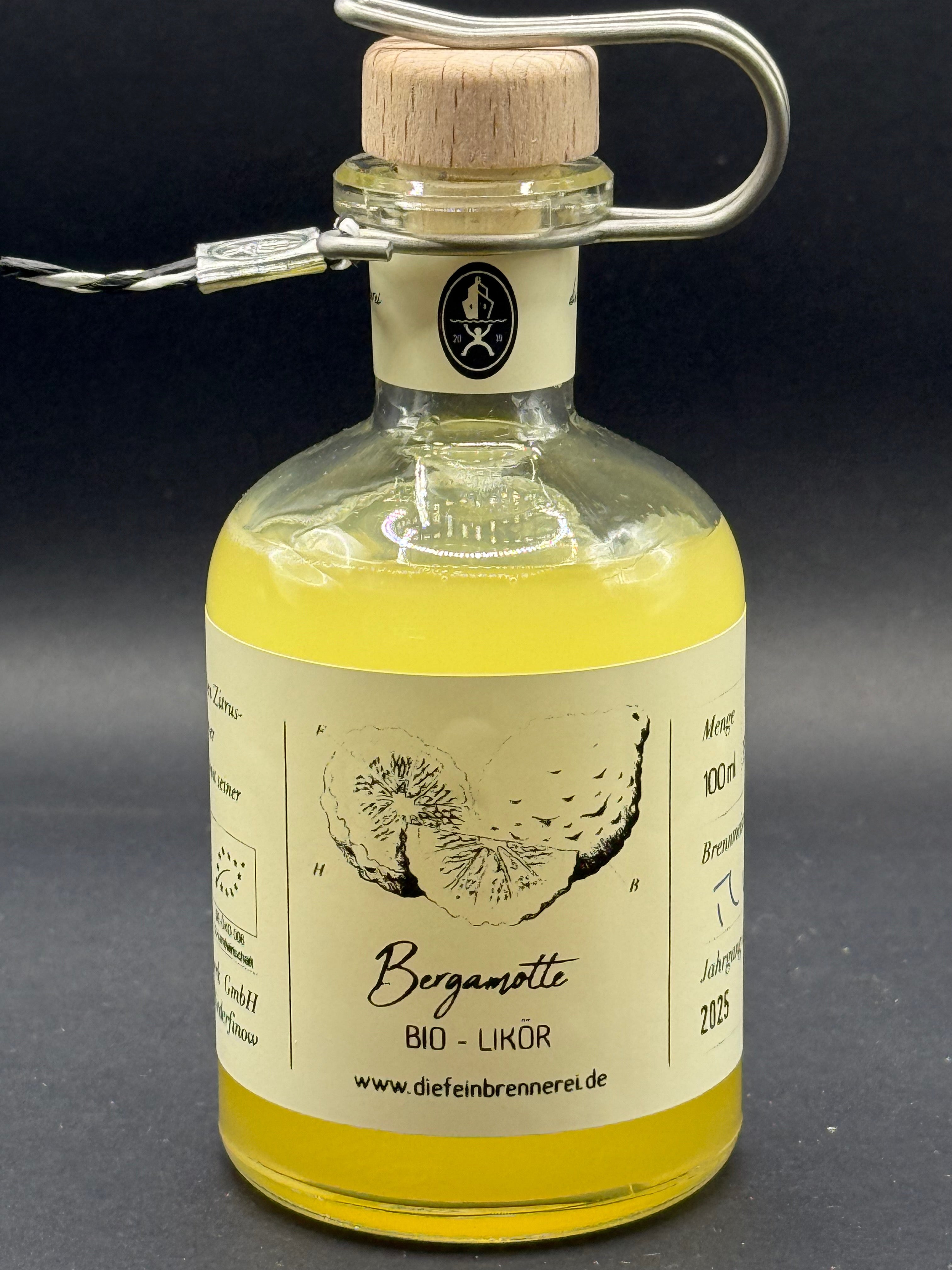 Bergamotte - Likör (bio zertifiziert) - 100 ml