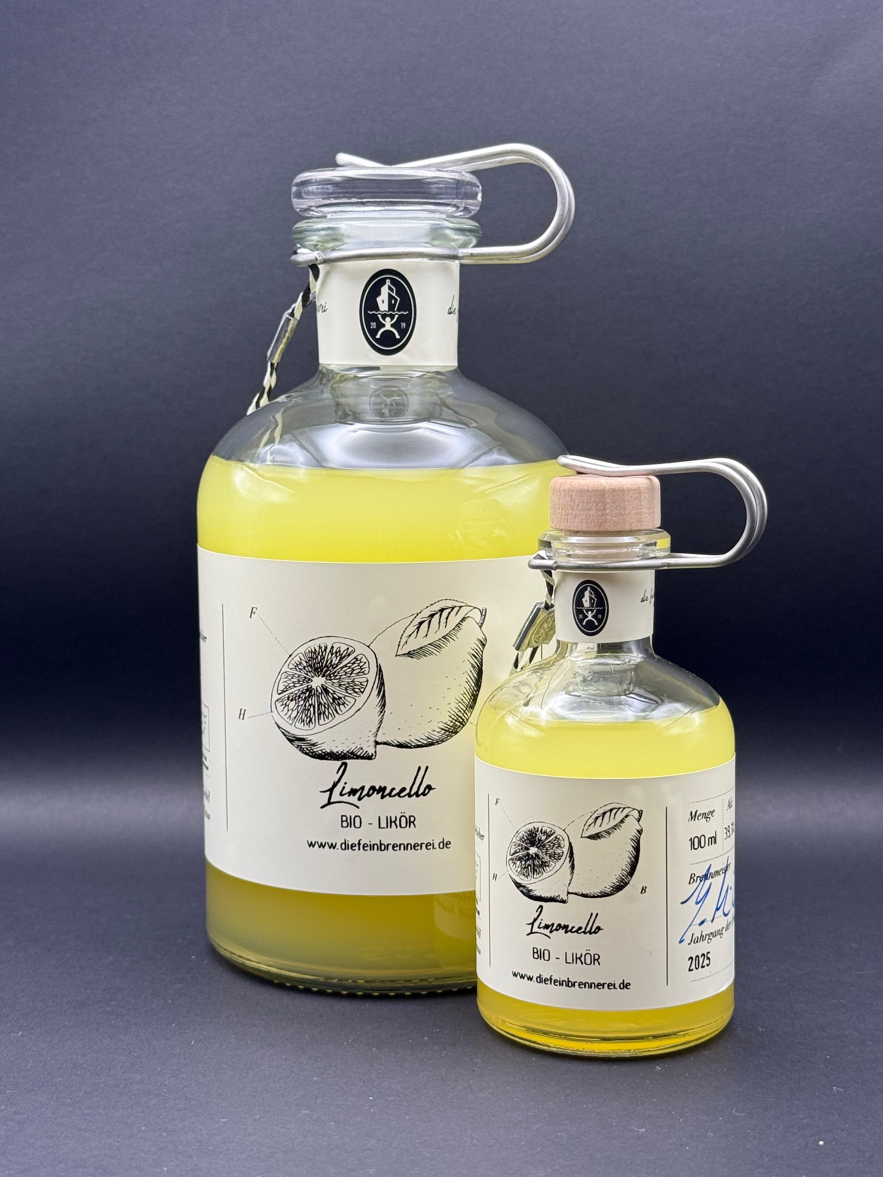 Limoncello  - Likör (bio zertifiziert)