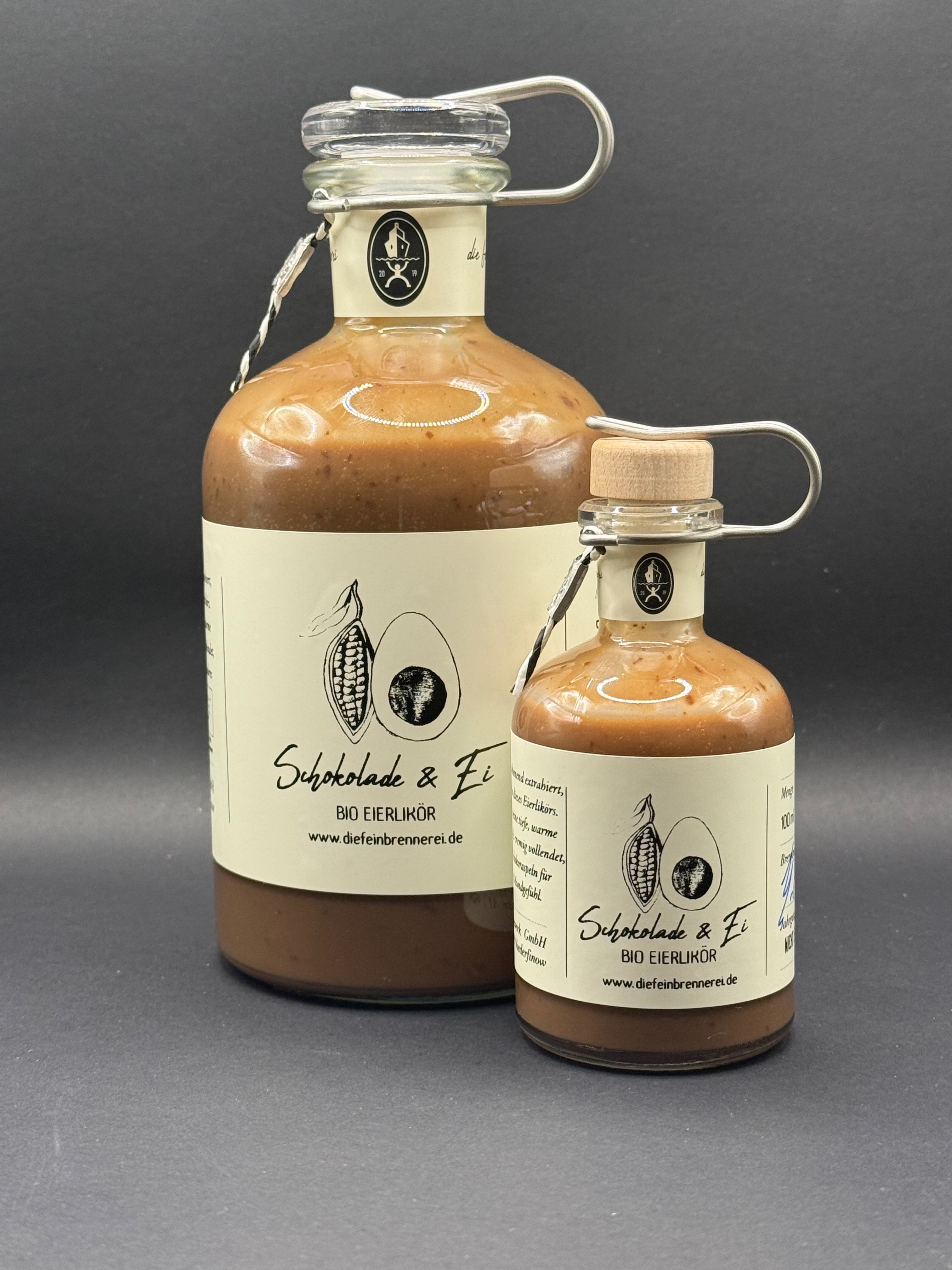 Eierlikör - Schokolade & Ei - Bio