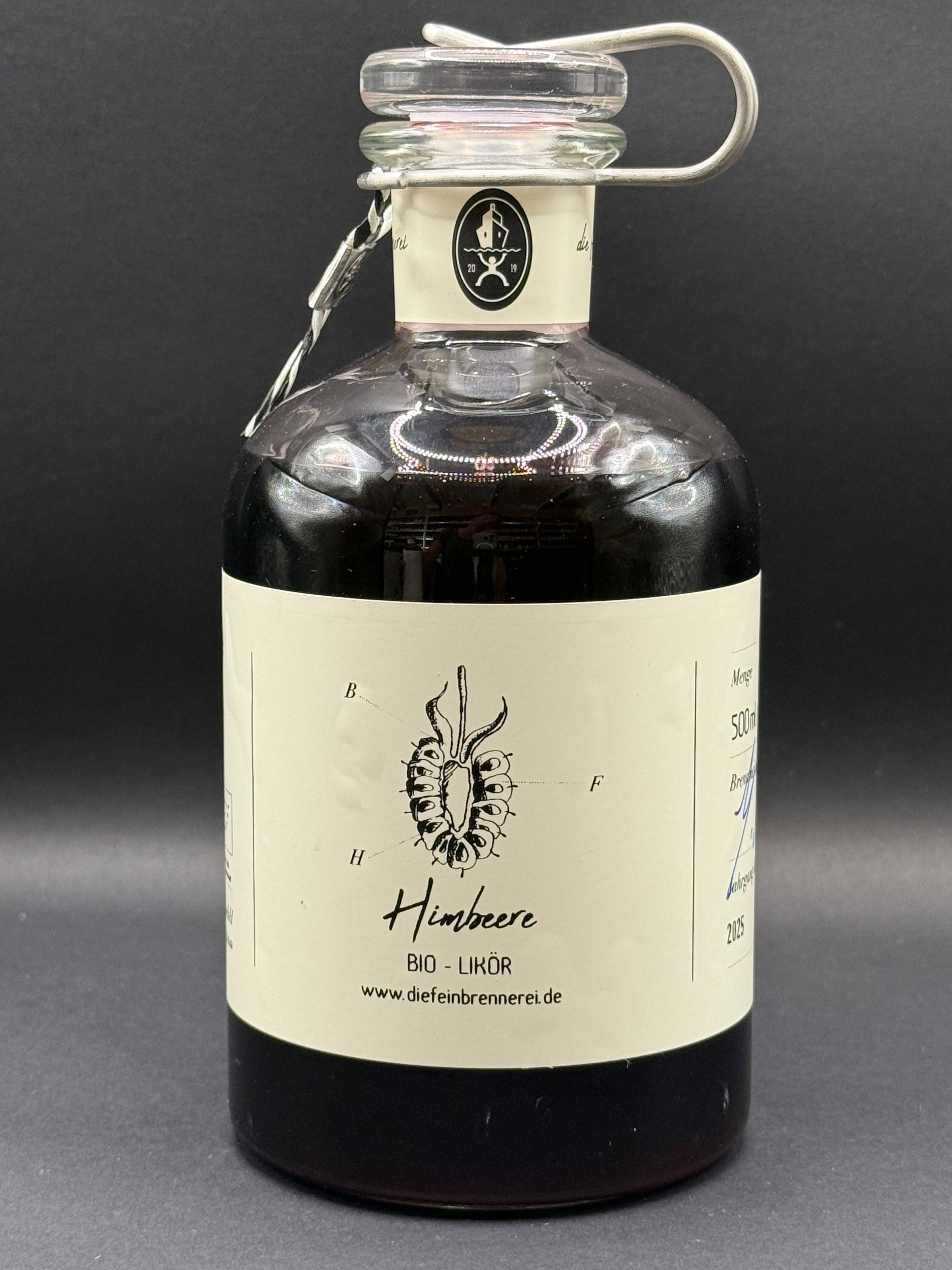 Himbeere  - Likör (bio zertifiziert) - 500 ml