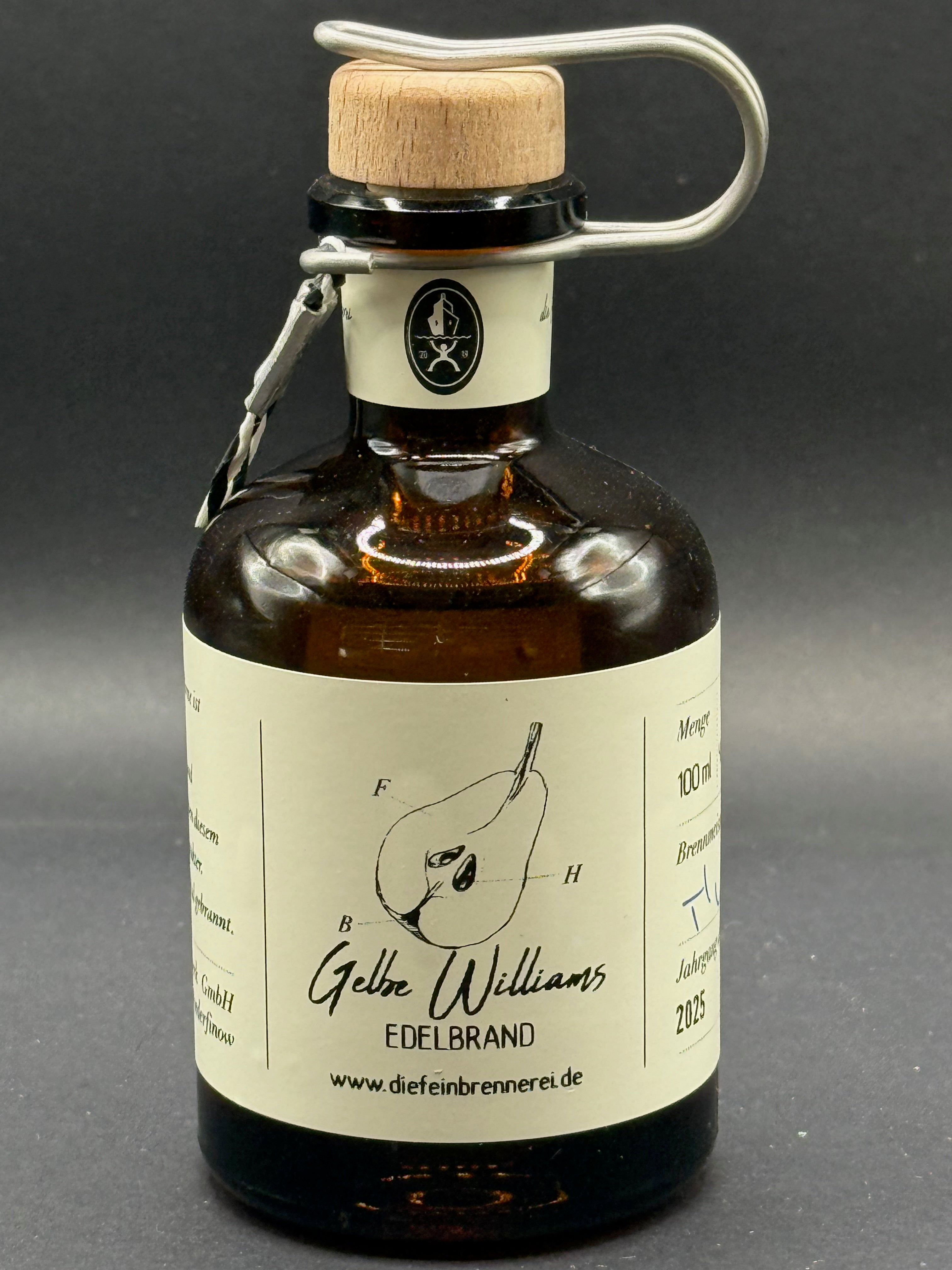 Gelbe Williams Christ Birne  - Edelbrand - 100 ml