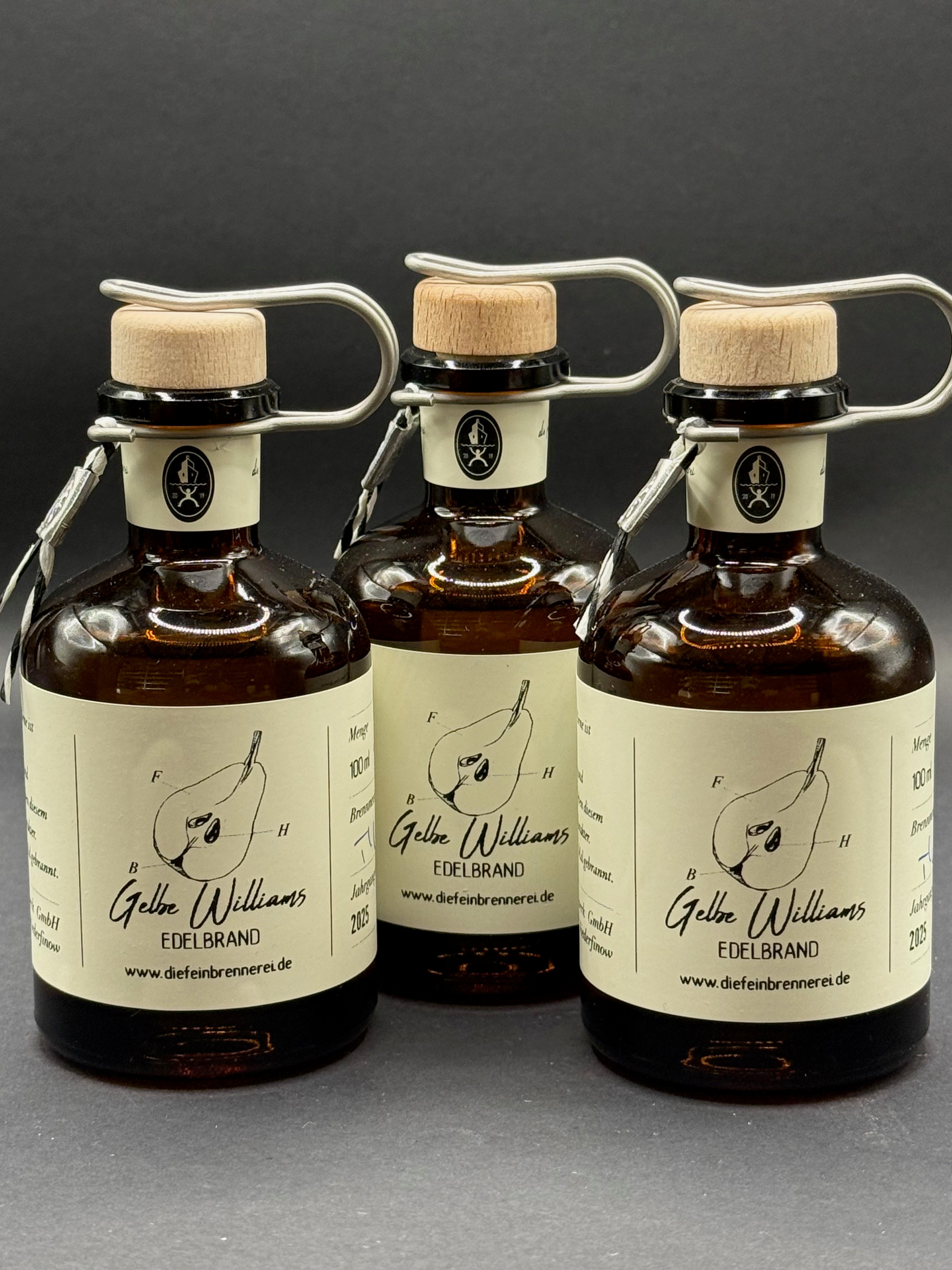 Gelbe Williams Christ Birne  - Edelbrand - 100 ml