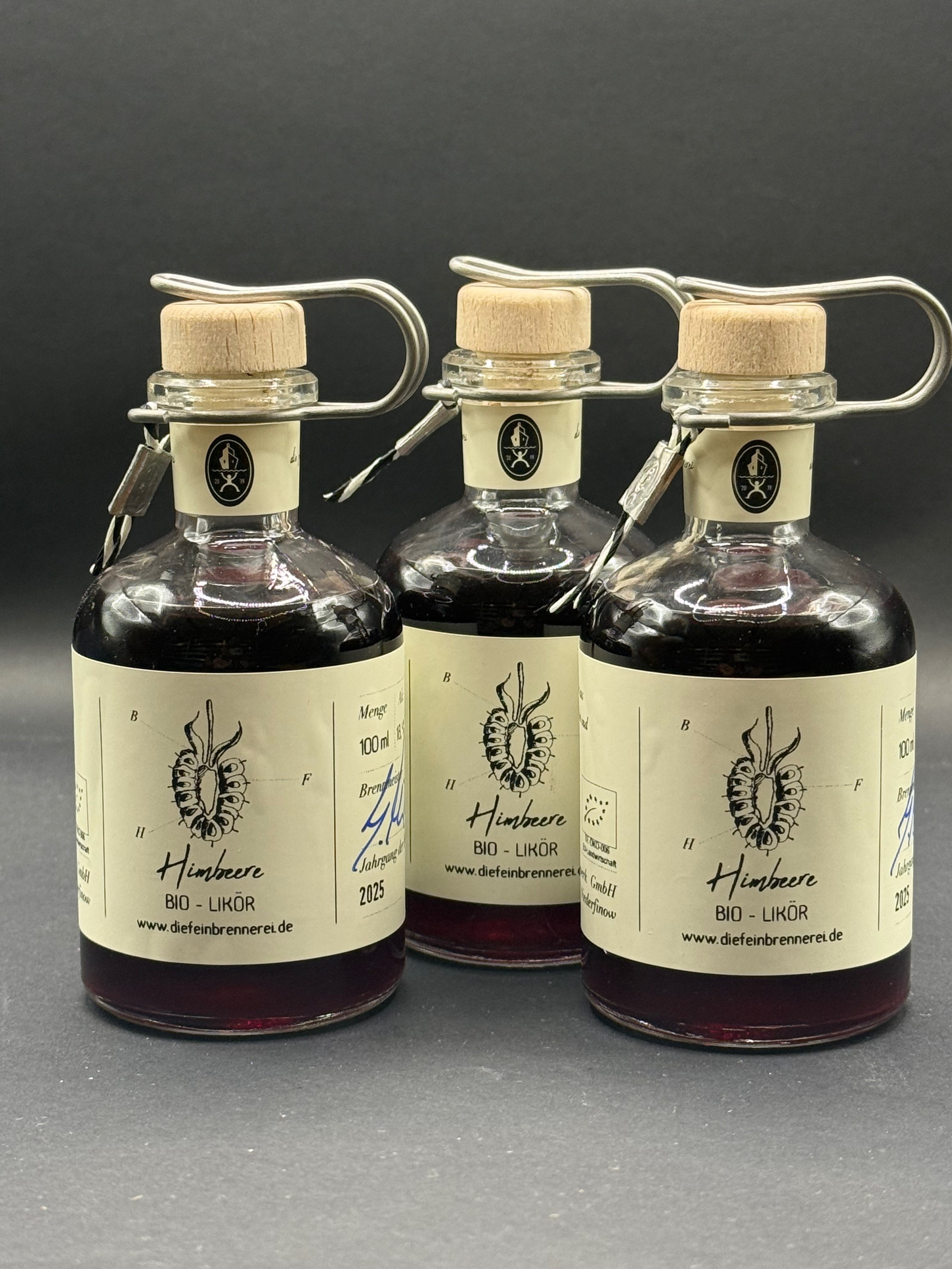Raspberry liqueur (certified organic)